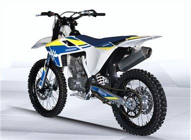 Vélo de motocross refroidi par air